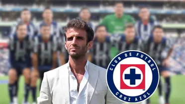 Iván Alonso con la plantilla de Rayados/FOTO: 90Min