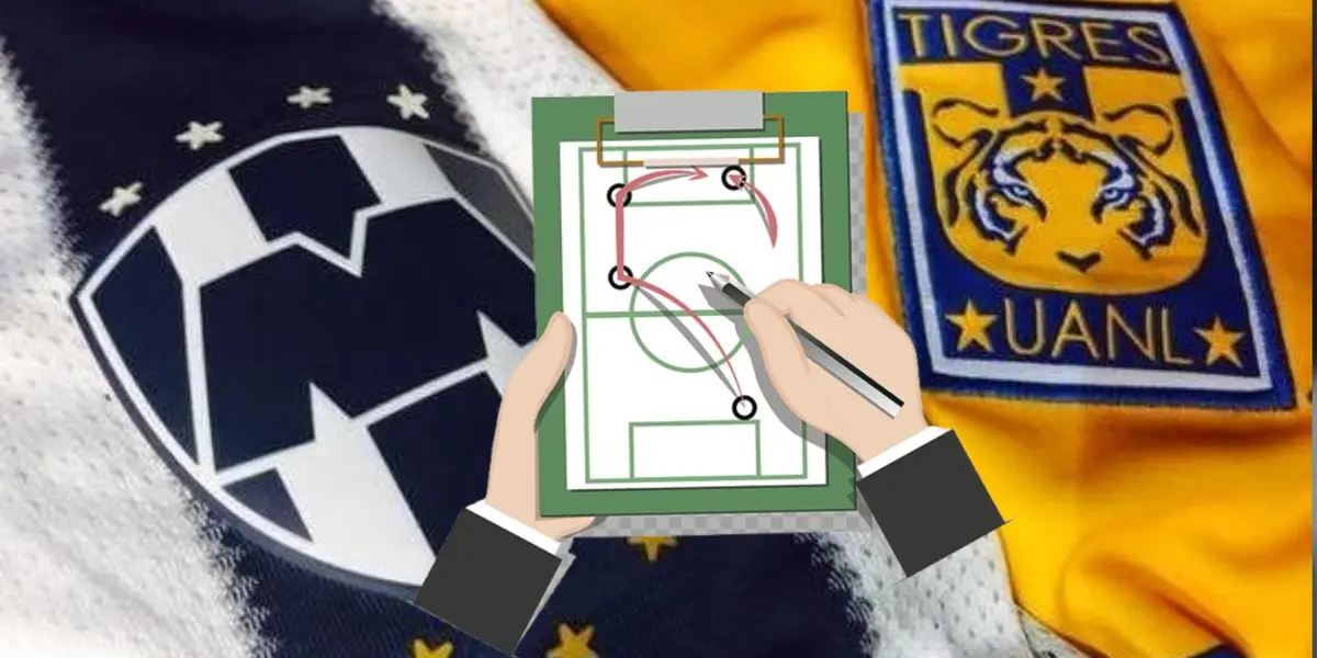Jerseys de Rayados y Tigres - Foto: Captura de pantalla