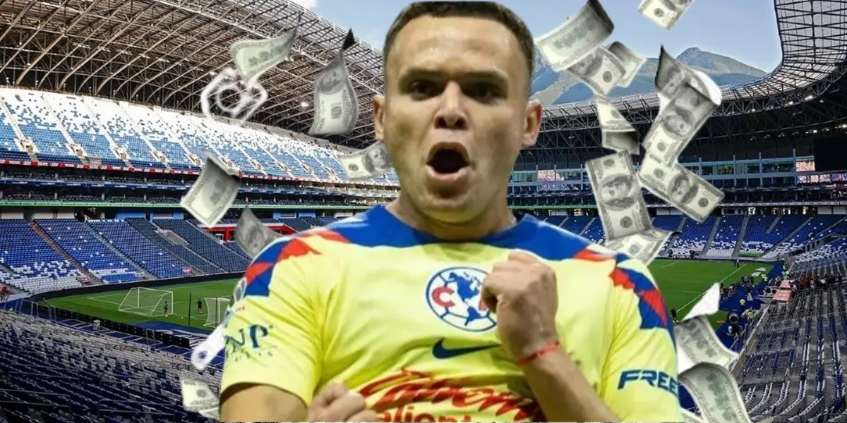 Jonathan Rodríguez apunta a ser el primer refuerzo para Monterrey en la Clausura 2024, y los millones que lo alejarían del América