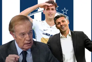 José Ramón Fernández, revela que Juan Ignecio Dinenno saldrá de Pumas y la posibilidad de llegar a Rayados