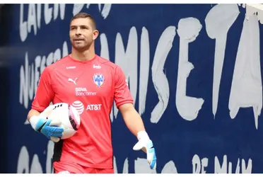 Juan Pablo Carrizo jugó en Monterrey de 2017 a 2018