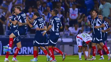 Jugadores de Rayados celebran/FOTO: X Chivas