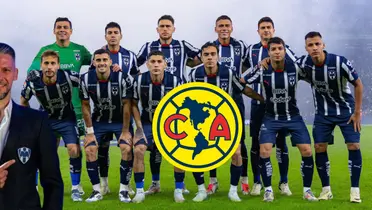 Jugadores de Rayados con Demichelis/FOTO: Rayados