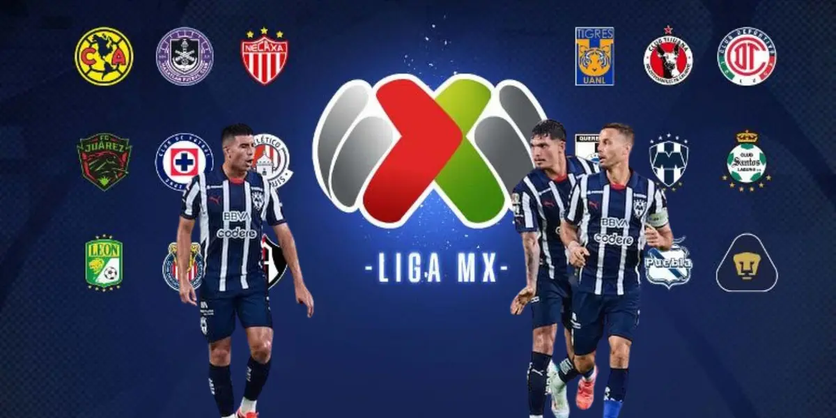 Jugadores de Rayados con equipos de la Liga MX/Foto: Nación Fútbol