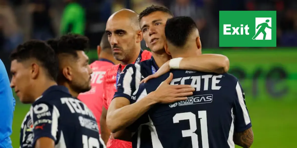 Jugadores de Rayados derrotados/FOTO: As México