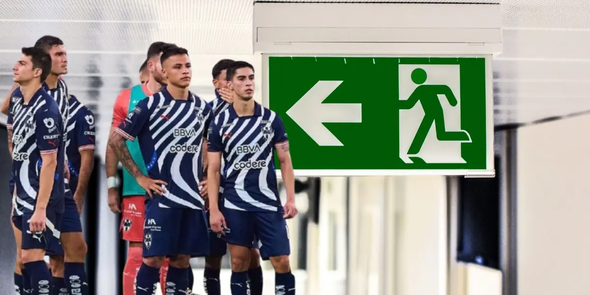 Jugadores de Rayados en la salida/FOTO: Futbol Total