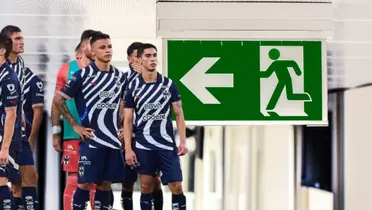Jugadores de Rayados en la salida/FOTO: Futbol Total