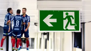 Jugadores de Rayados en la salida/FOTO: Fútbol Total