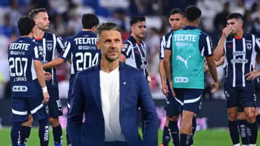 Jugadores de Rayados y Demichelis/FOTO: Mexsport