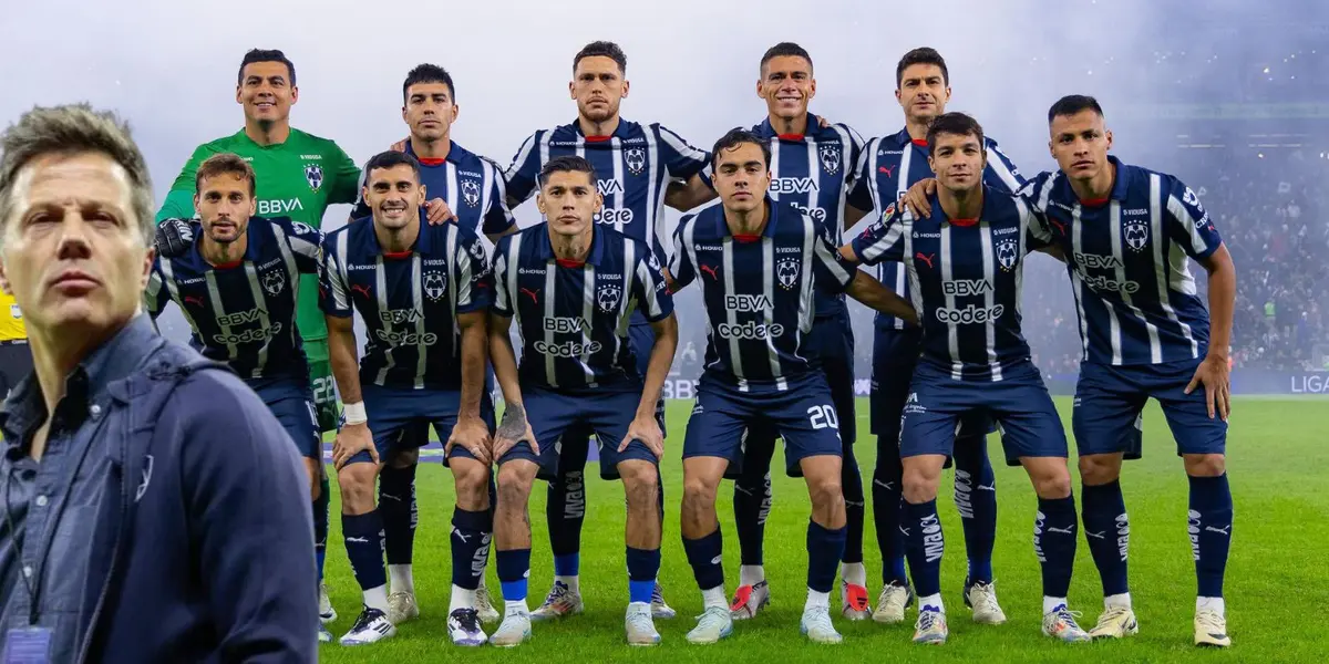 Jugadores de Rayados y Tato/FOTO: x Canales
