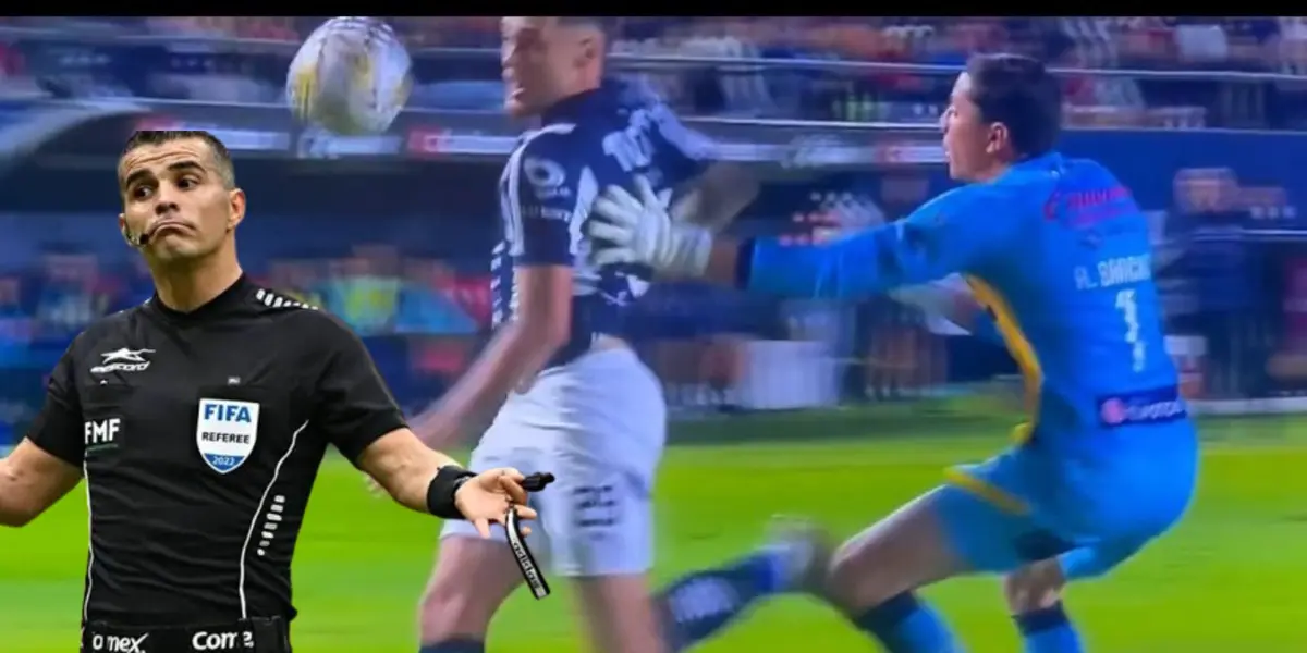 Kurro en el penal lo sancionado a Ocampos/FOTO: Récord