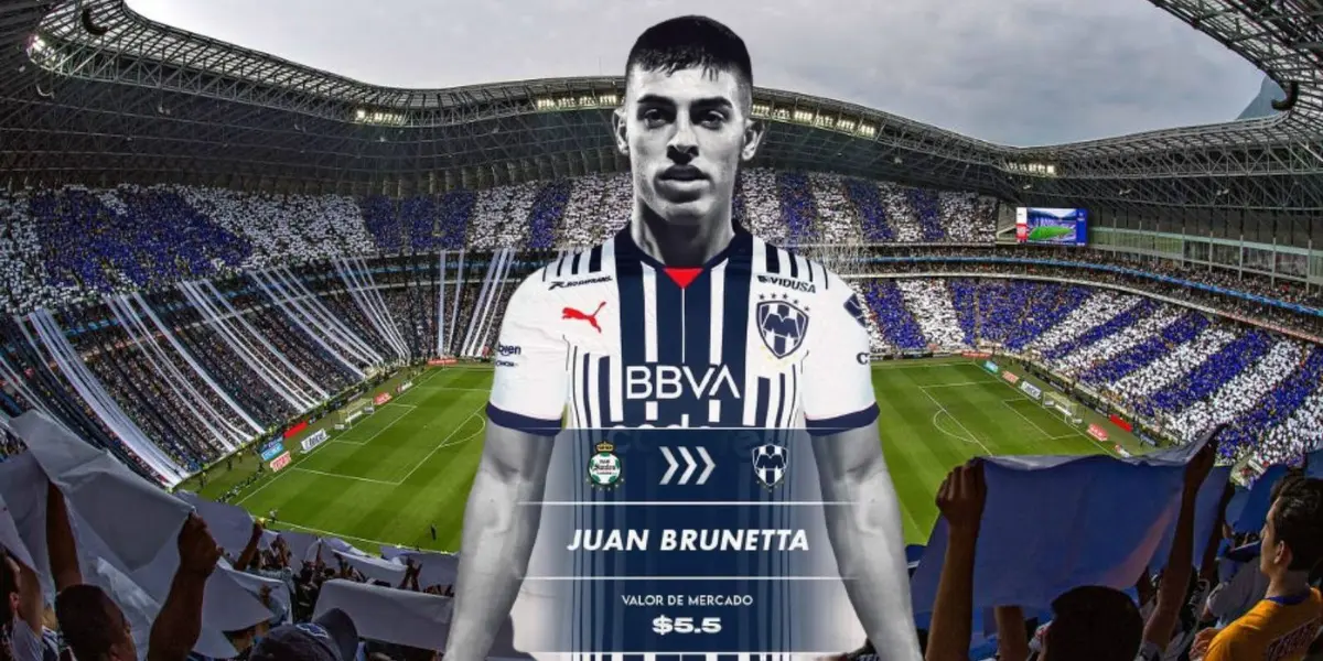 La acción del cotizado Juan Bruneta que confirmaría su llegada al Club Monterrey para la Clausura 2024