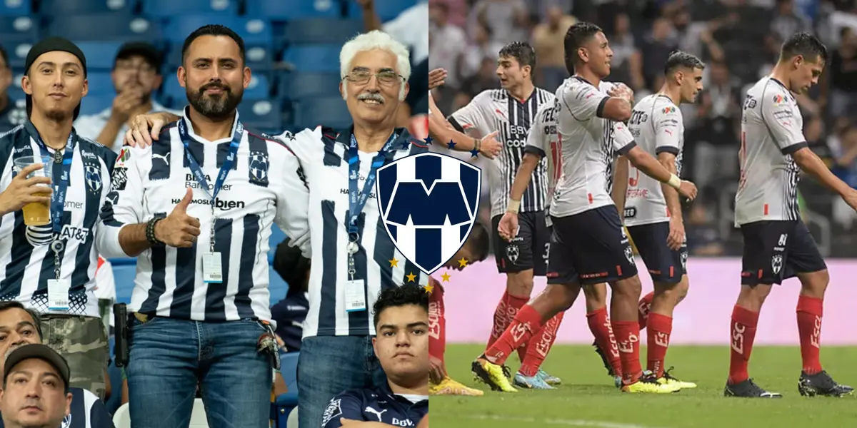 La afición de Rayados quedó tan contenta después del triunfo que pidió algo especial a su directiva