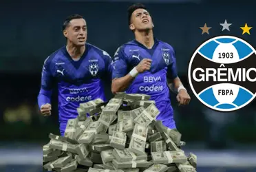 La cantidad millonaria que Rayados recibirá en caso d en vender a Rogelio Funes Mori y a Maximiliano Meza al Gremio de Brasil