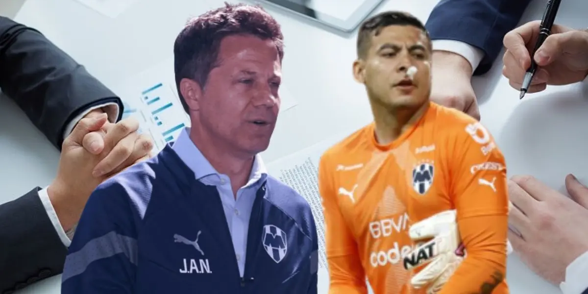 La condición que pondría el director deportivo José Antonio Noriega para dejar salir a Luis Cárdenas de Rayados