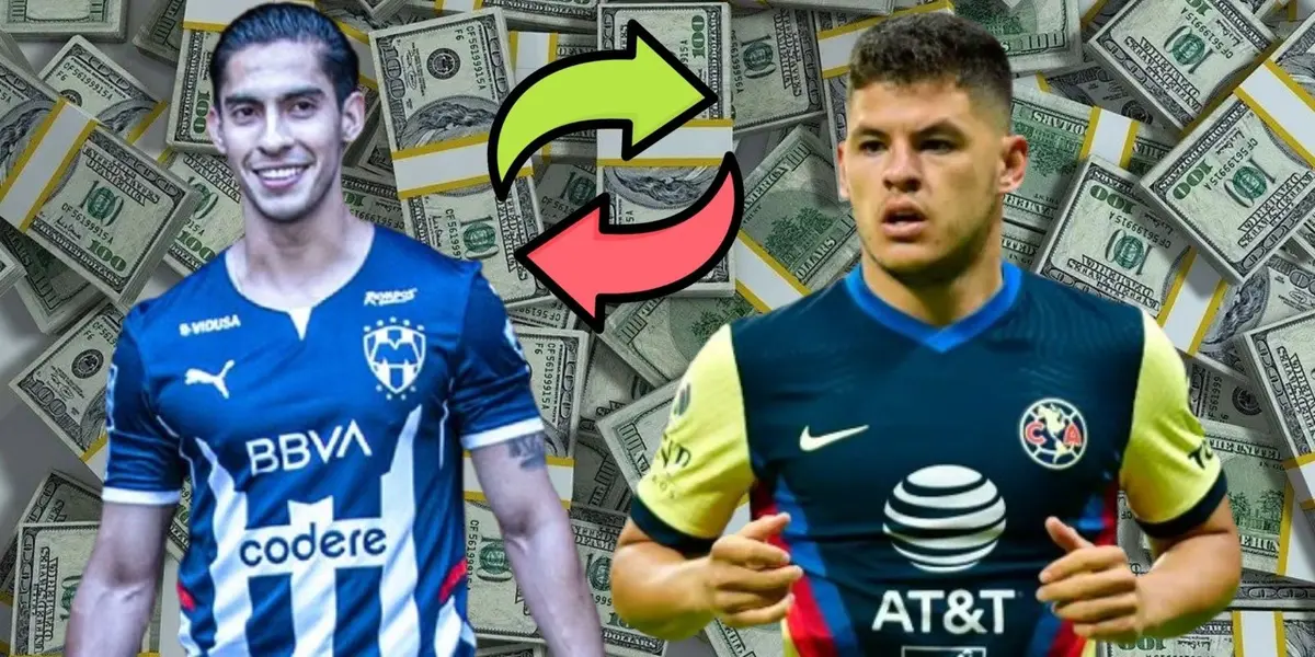 La ganga que se espera se ahorren en Monterrey, con el intercambio con el América entre Richard Sánchez y Erick Aguirre para la Clausura 2024