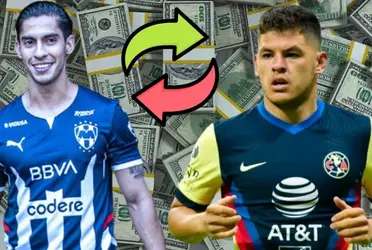La ganga que se espera se ahorren en Monterrey, con el intercambio con el América entre Richard Sánchez y Erick Aguirre para la Clausura 2024
