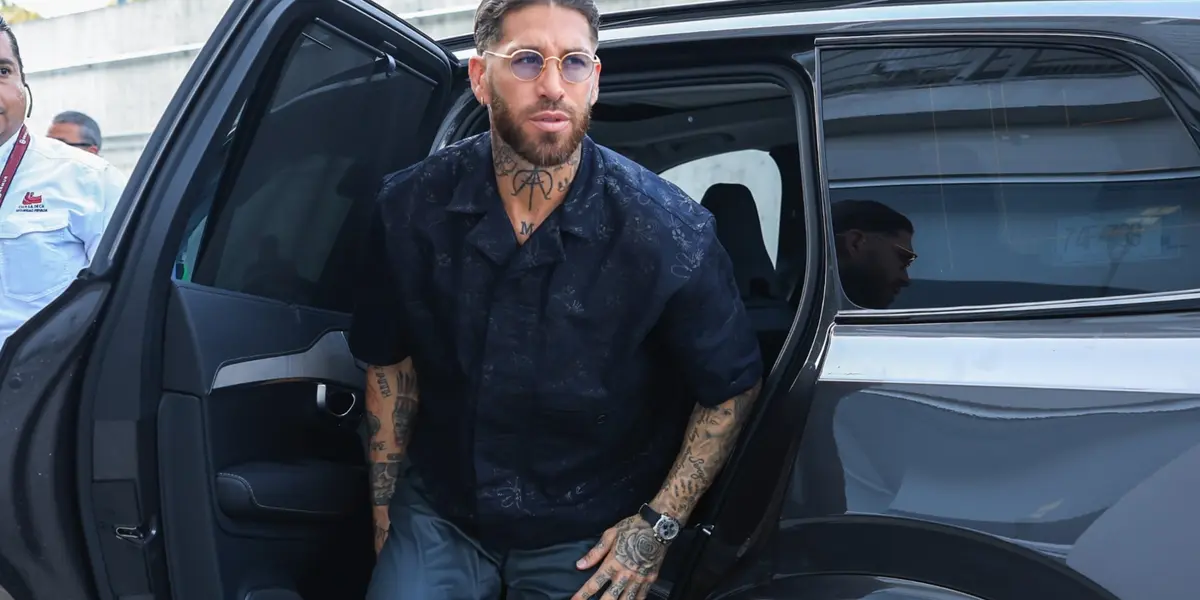 La presentación de Sergio Ramos - Foto: X (@Rayados)