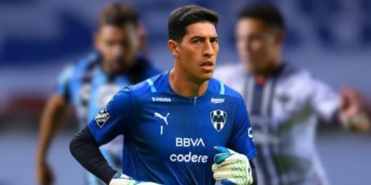 La razón por la que, el portero Esteban Andrada no jugaría en el Rayados vs Querétaro