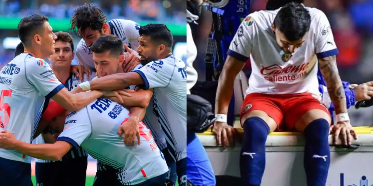 Las Chivas no pueden ganar si no está Vega, y ahí es cuando Rayados demuestra poder