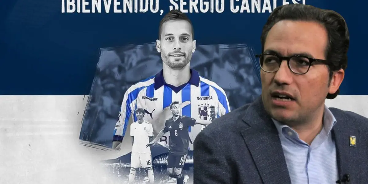 Las palabras de Mauricio Culebro sobre el fichaje de Sergio Canales a Monterrey