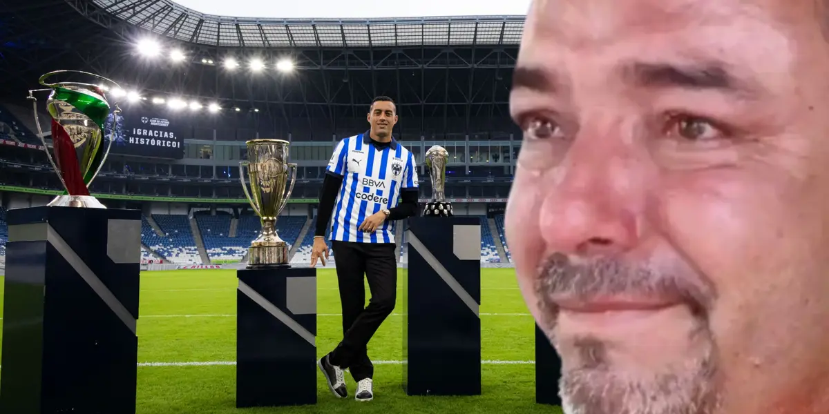 Las últimas palabras del 'Mellizo' con la playera del Monterrey.