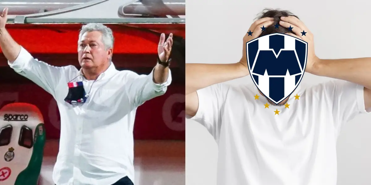Le ha quedado grande la camiseta y más de uno exige su salida de Rayados