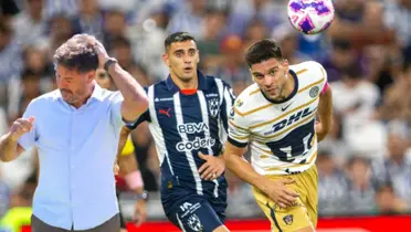 Lema en el Rayados vs Pumas/FOTO: TV Azteca