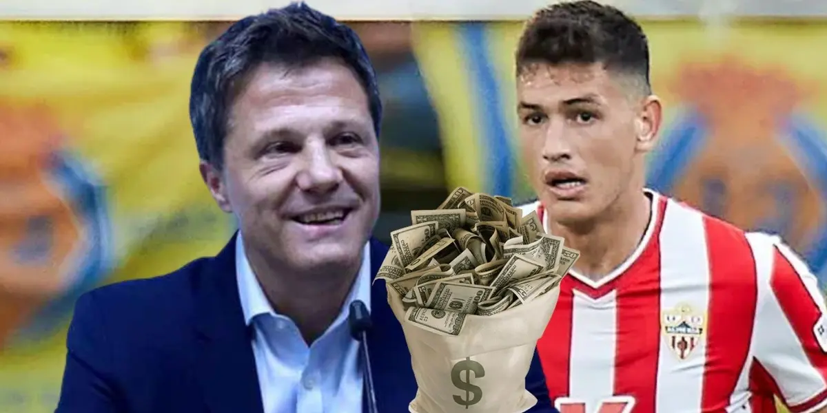 Lo que tendría que pagar Rayados al Almería por César Montes para salvarlo