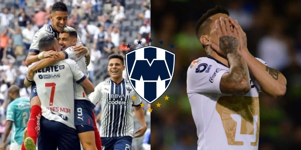 Los de Pumas querían a un jugador de Rayados, pero los rechaza sin más