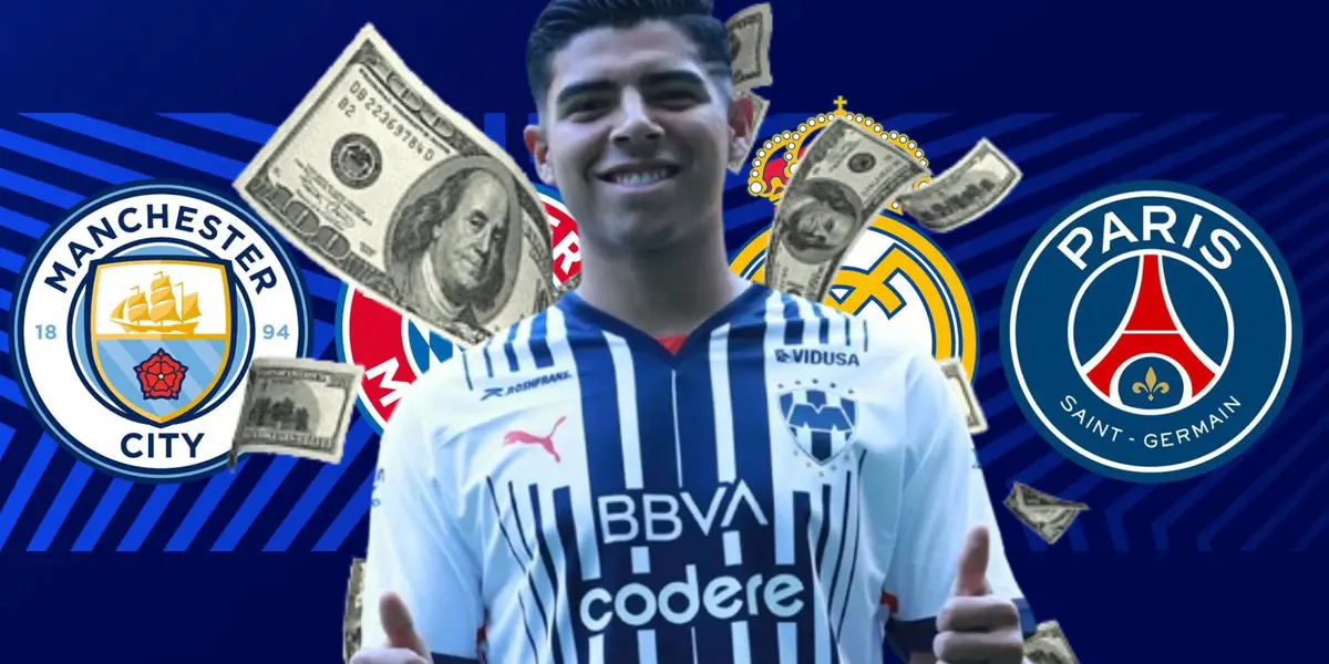 Los millones por los que Rayados vendería a Víctor Guzmán a Europa
