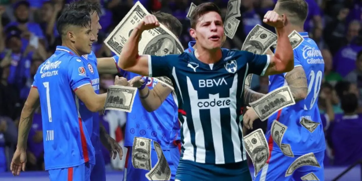 Los millones que pondría Cruz Azul en la mesa del Monterrey por Alfonso González