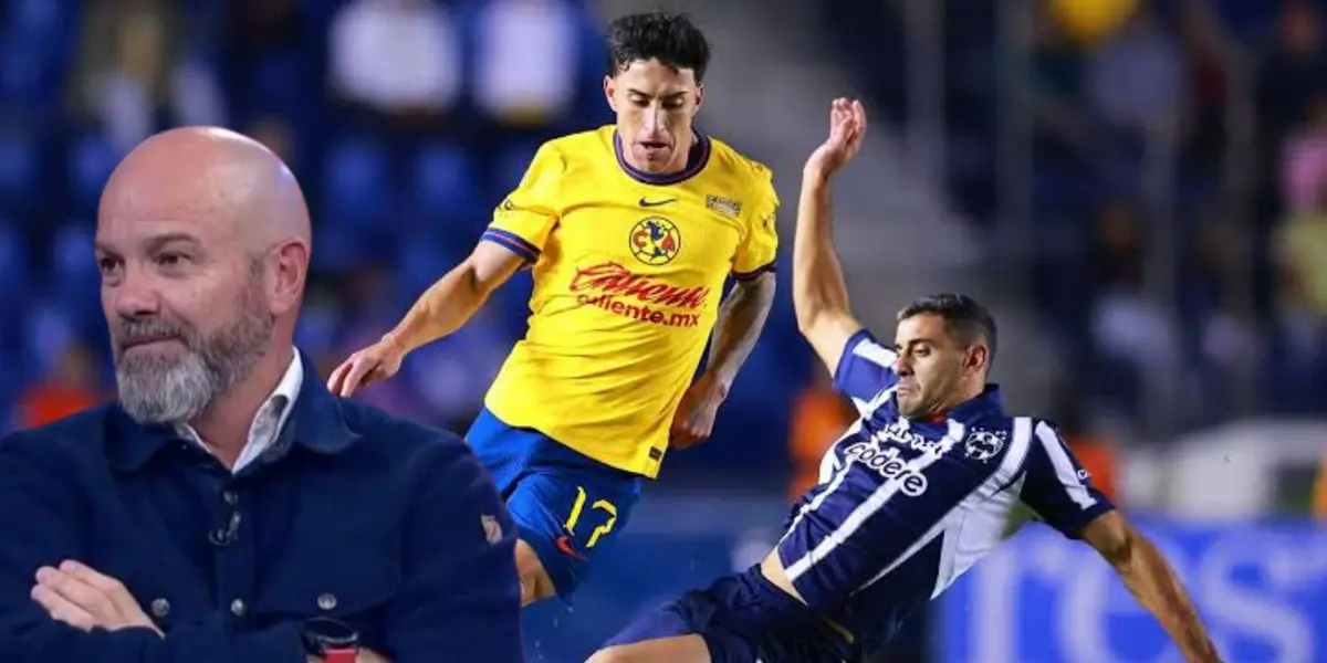 Luis García en el América vs Rayados/FOTO: Goal