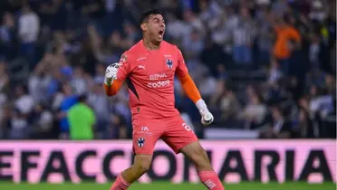 Luis Mochis Cardenas se convirtió en el portero de Rayados por la lesión de Andrada / Foto: Récord