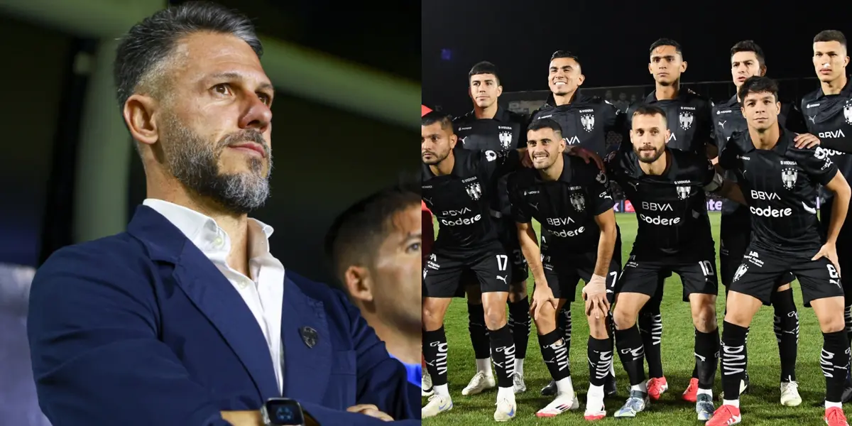 Martín Anselmi se tambalea en la dirección técnica con Rayados | Foto: Especial