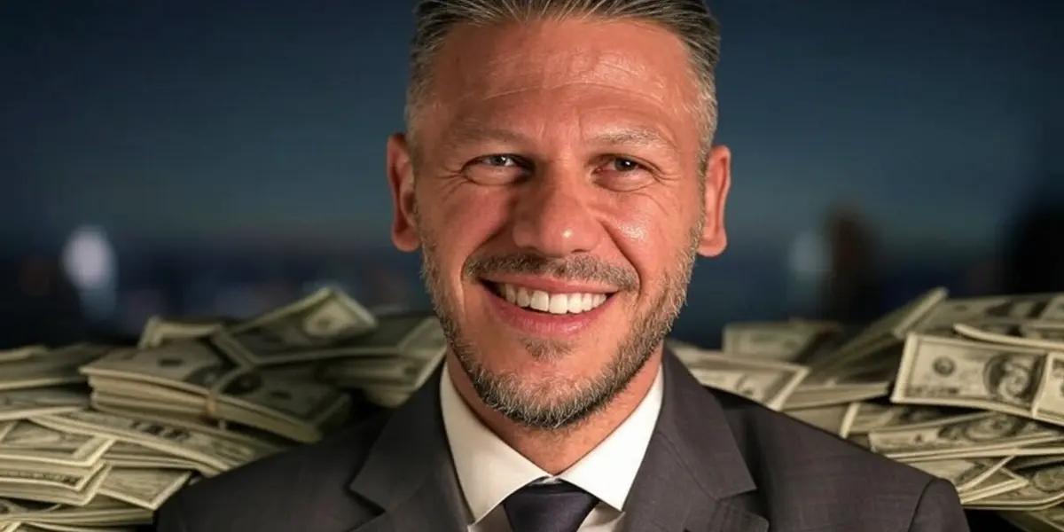 Martín Demichelis creado con IA - Foto: Grok