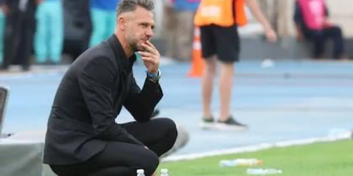 Martín Demichelis, DT de Rayados - Foto: La Nación