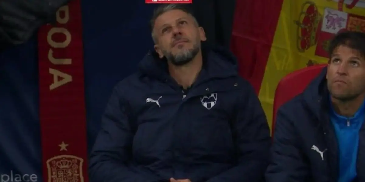 Martín Demichelis no encuentra la manera de que Rayados s e consolide - Foto: Captura de pantalla