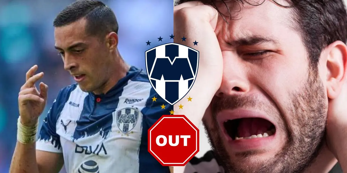 Más malas noticias para los Rayados de Monterrey, las lesiones no dejan al equipo de Vuce