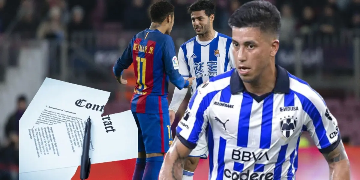 Maximiliano Meza no quiere renovar con Rayados y el millonario sueldo que pagarían por Carlos Ve