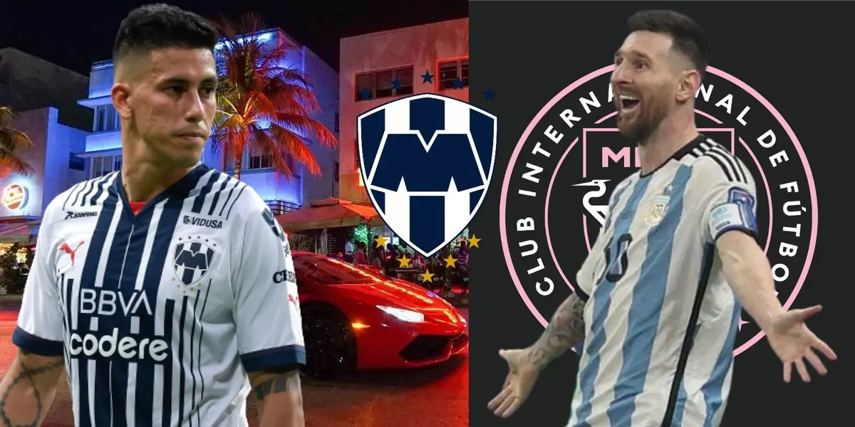 Maximiliano Meza no renueva con Rayados y podría partir al Inter de Miami con Lionel Messi