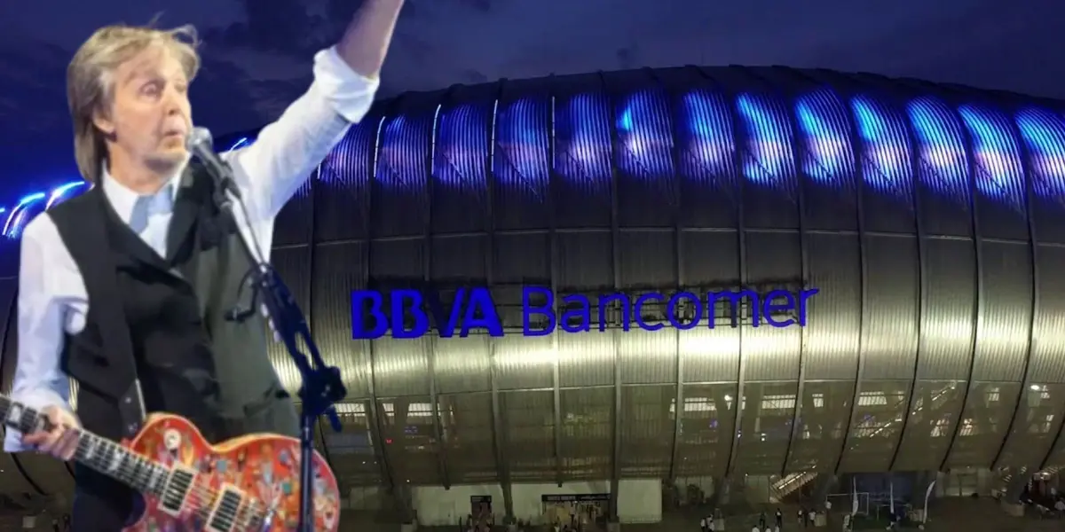 Mccartney en el BBVA/FOTO: YouTube Rayados