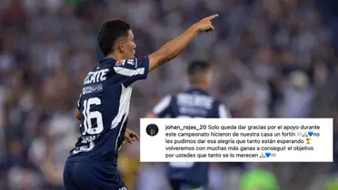 Mensajes de los jugadores / @Rayados