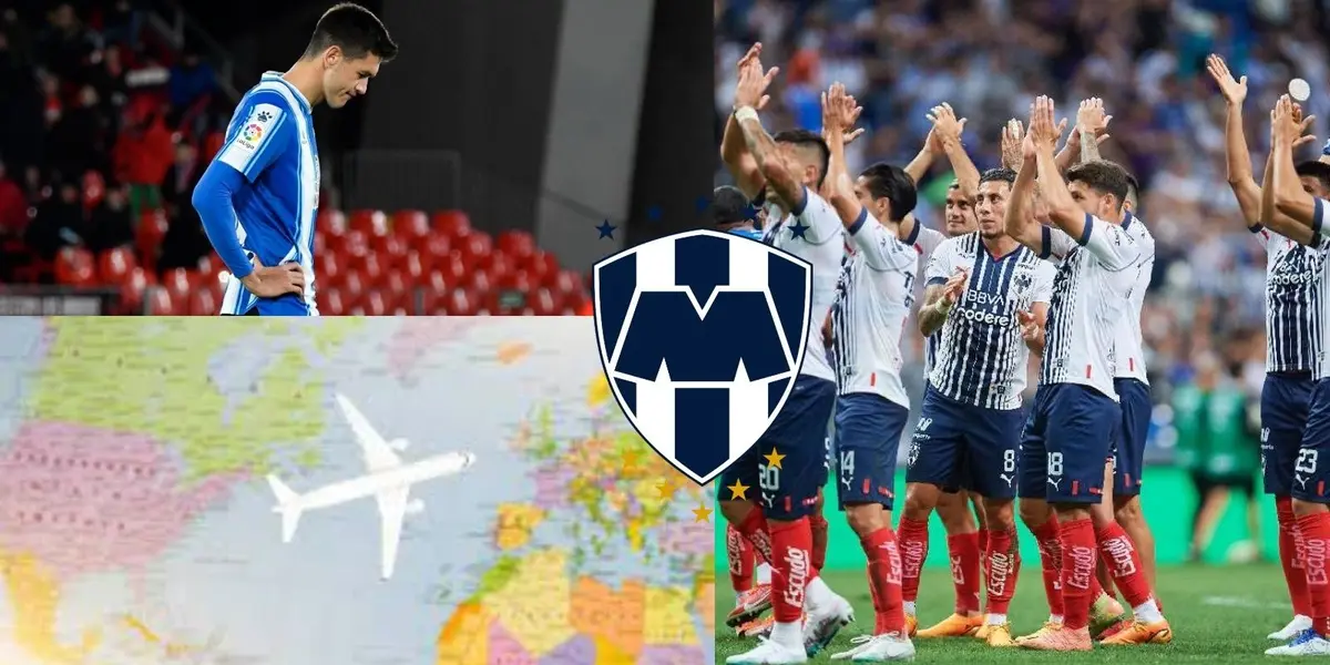 Mientras César Montes desciende el central de Rayados que tiene listas sus maletas y se va para Europa