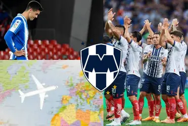 Mientras César Montes desciende el central de Rayados que tiene listas sus maletas y se va para Europa