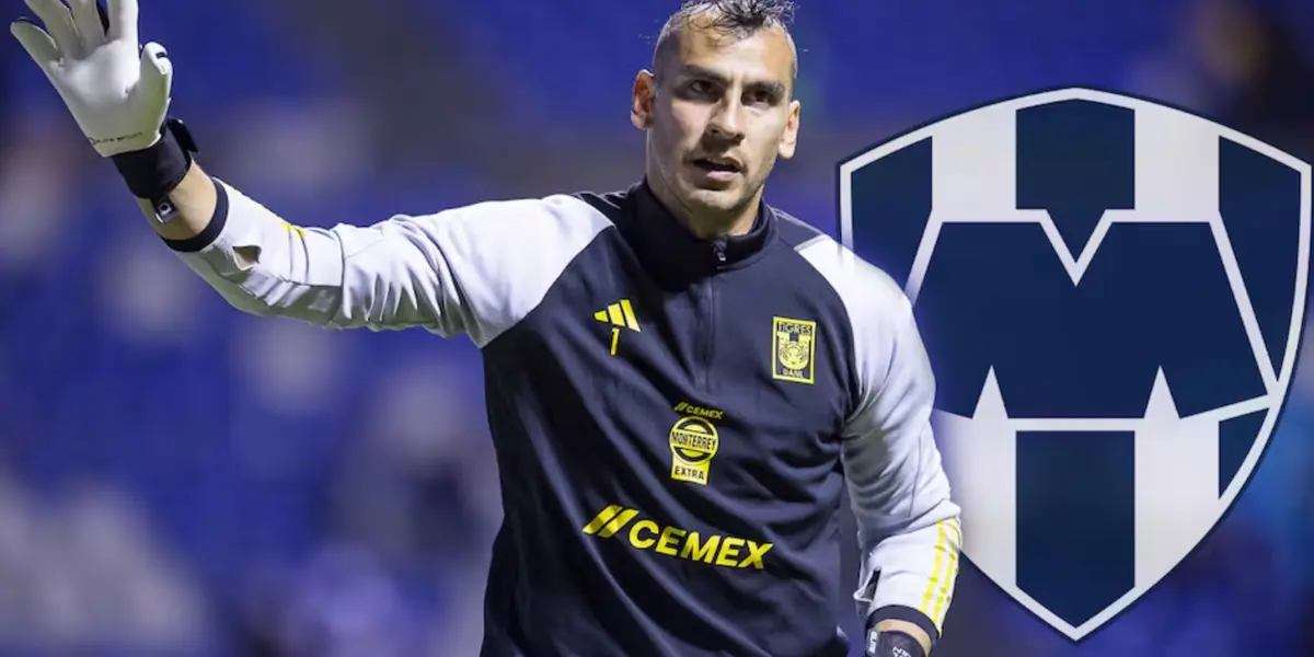 Nahuel Guzmán entrenando en el estadio de Rayados (Fuente: Mexsports)