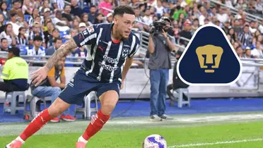 Ocampos y escudo de Pumas/FOTO: Fútbol total