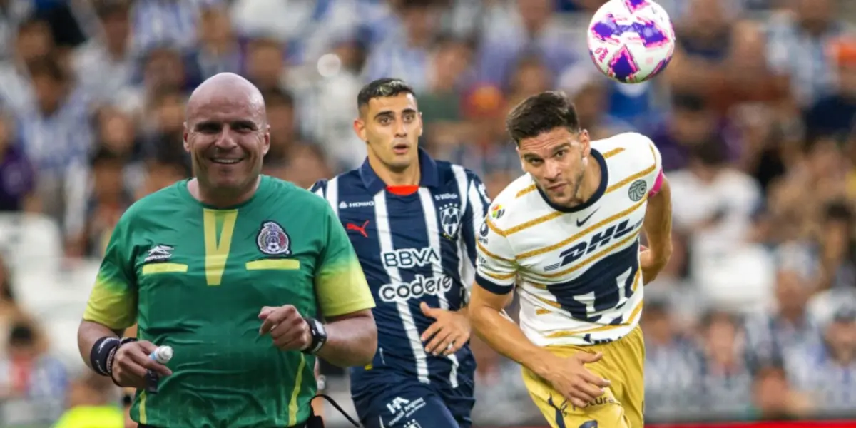 Paco Chacón en el Pumas vs Rayados/FOTO: Futbol Total