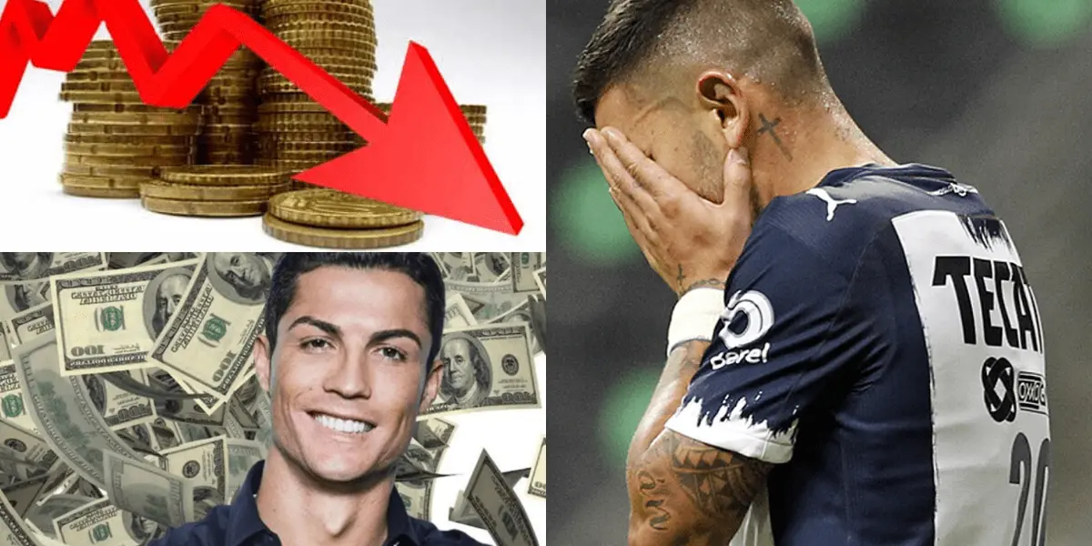 Pasó de estar a al par de Cristiano Ronaldo y ahora es el más devaluado