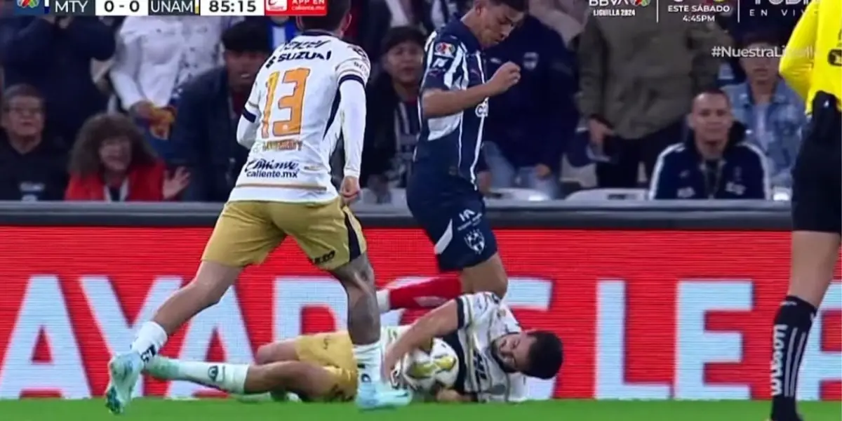 Penal de Rayados vs Pumas/FOTO: X Guzmán Gasso